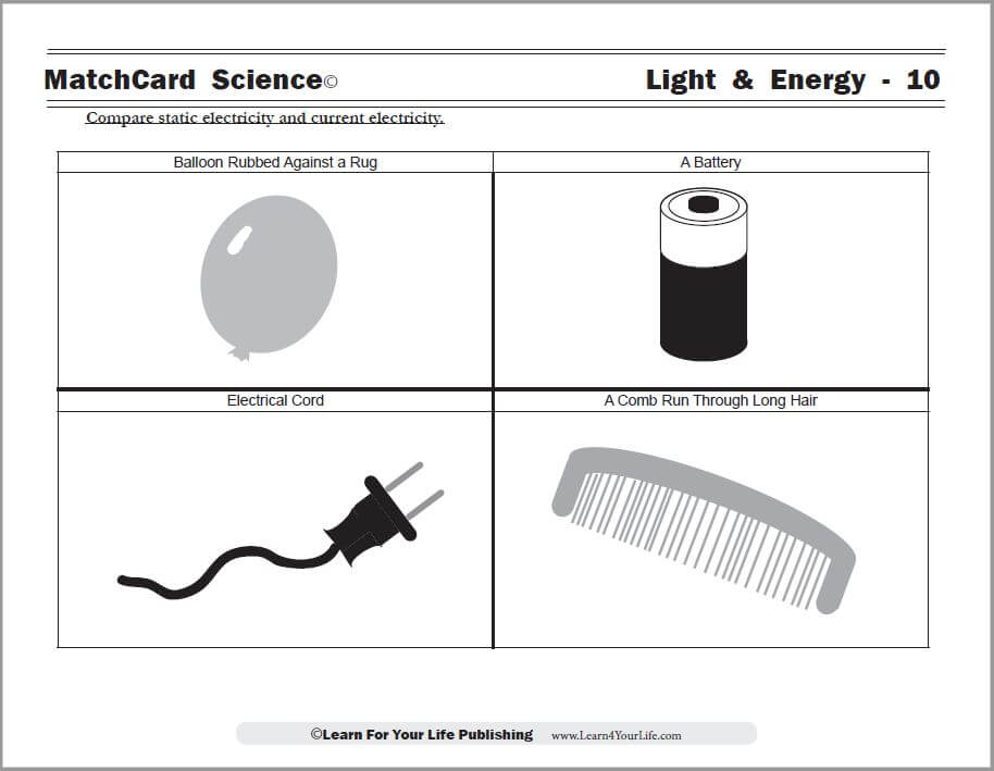 Worksheet On Static Electricity Riset