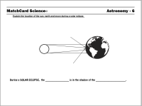 Solar Eclipse Worksheet