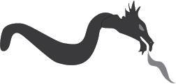 Silouette Beowulf Dragon Head