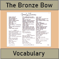 Bronze Bow Vocabulary